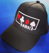 Gamblr Staple Logo A Frame Cap Black - hat - Chaotic Clothing Streetwear Sydney Australia Street Style Plus Menswear
