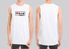 Gamblr Staple Logo Muscle Tank - Shirts - Chaotic Clothing Streetwear Sydney Australia Street Style Plus Menswear
