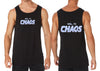 Vol. 13 CHAOS PUFF PRINT Singlet | Chaotic Clothing Streetwear Tshirts