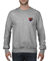 Live Love Laugh Skeletor Chaotic Clothing Streetwear Crew Neck Jumper - Crew neck Jumper - Chaotic Clothing Streetwear Sydney Australia Street Style Plus Menswear