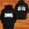 Nissan S13 180SX Front and Back Hoodie - Chaotic Customs