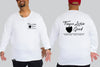 Finger Lickin Good Long Sleeve Tee I Chaotic KING Size Streetwear I 2xl to 9xl Plus
