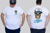 Skull Cap - Chaotic King Size Tshirt 3XL to 7XL -  - Chaotic Clothing Streetwear Sydney Australia Street Style Plus Menswear