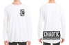 Bottoms Up Long Sleeve Tshirt - Shirts - Chaotic Clothing Streetwear Sydney Australia Street Style Plus Menswear