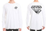 Glass Diamond Long Sleeve Tshirt - Shirts - Chaotic Clothing Streetwear Sydney Australia Street Style Plus Menswear