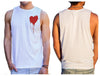 Bleeding Heart Mens Muscle Tee | Chaotic Clothing Streetwear Tshirts - Shirts - Chaotic Clothing Streetwear Sydney Australia Street Style Plus Menswear
