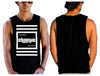 Box Stripe Mens Muscle Tee | Chaotic Clothing Streetwear Tshirts - Shirts - Chaotic Clothing Streetwear Sydney Australia Street Style Plus Menswear