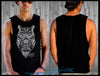 Owl Mens Muscle Tee | Chaotic Clothing Streetwear Tshirts - Shirts - Chaotic Clothing Streetwear Sydney Australia Street Style Plus Menswear