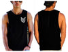 Owl Head Mens Muscle Tee | Chaotic Clothing Streetwear Tshirts - Shirts - Chaotic Clothing Streetwear Sydney Australia Street Style Plus Menswear