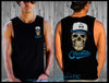 Skull Cap Mens Muscle Tee | Chaotic Clothing Streetwear Tshirts - Shirts - Chaotic Clothing Streetwear Sydney Australia Street Style Plus Menswear