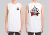 Tattoo Rose Gamblr Muscle Tank - Shirts - Chaotic Clothing Streetwear Sydney Australia Street Style Plus Menswear
