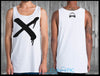 X Marks The Chaos Singlet | Chaotic Clothing Streetwear Tshirts - Shirts - Chaotic Clothing Streetwear Sydney Australia Street Style Plus Menswear