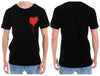Bleeding Heart Tee - Shirts - Chaotic Clothing Streetwear Sydney Australia Street Style Plus Menswear