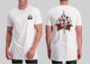 Tattoo Rose Gamblr Tall T-shirt - Shirts - Chaotic Clothing Streetwear Sydney Australia Street Style Plus Menswear