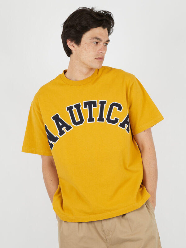 Nautica Japan Arch Logo Tee