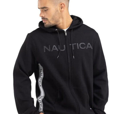 Nautica Big & Tall Nautica Essentials Collection Jonah Full-Zip Hoodie