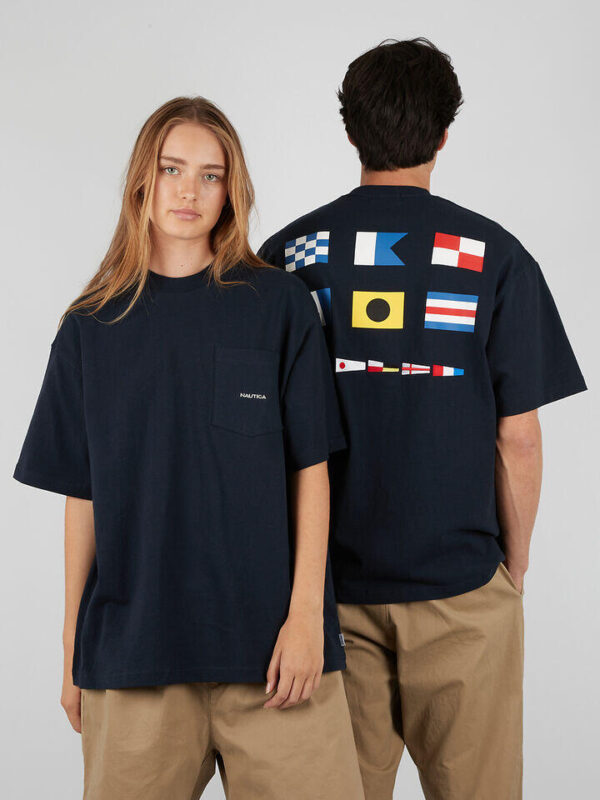 Nautica Japan Back Signal Tee