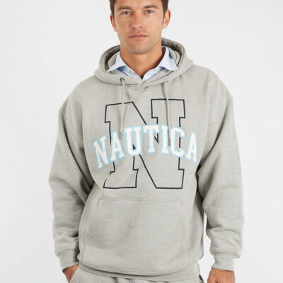 Nautica College Skylan Letterman Heavyweight Hoodie
