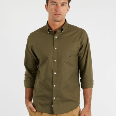 Nautica Classic Long Sleeve Oxford Shirt