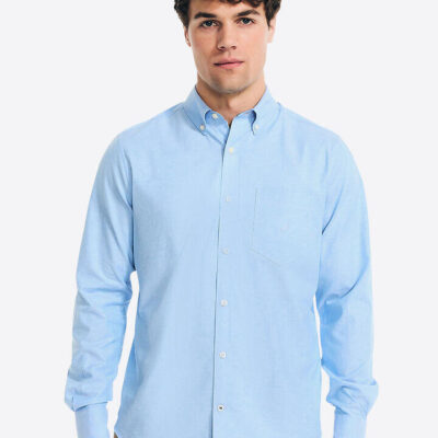 Nautica Dominic Long Sleeve Oxford Shirt