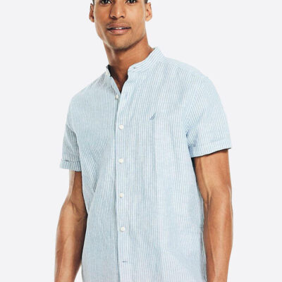Nautica Kaine Short Sleeve Linen Shirt