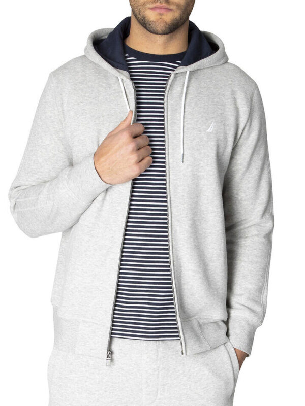 Nautica Essentials Collection Full- Zip Tonal Hoodie