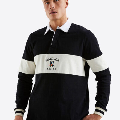 Nautica Onyx Heavyweight Rugby Shirt