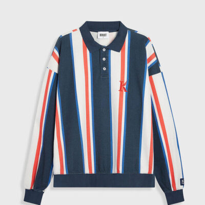 Nautica Krost Nautica Crew Long Sleeve Polo