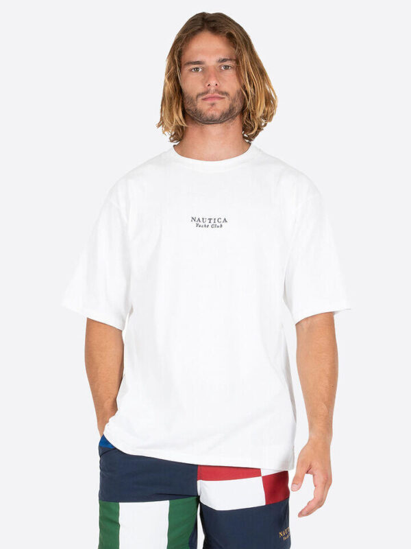 Nautica Yacht Club Typhoon Oversized Tee