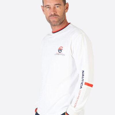 Nautica Competition Navtech Ash Long Sleeve Tee