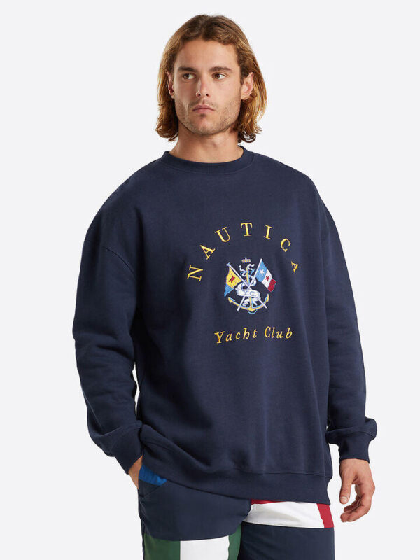 Nautica Yacht Club Lugger Oversized Jumper