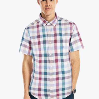 Nautica Osborn Short Sleeve Linen Shirt