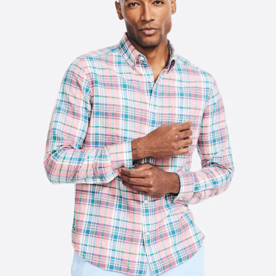 Nautica Caspian Long Sleeve Linen Shirt