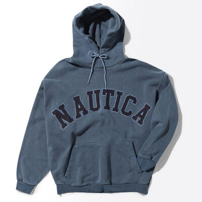 Nautica Japan Arch logo Heavyweight Hoodie