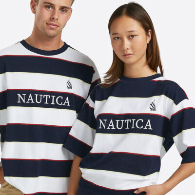 Nautica Birch Oversized Tee