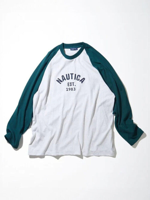 Nautica Japan Raglan Colour Felt Arch Tee
