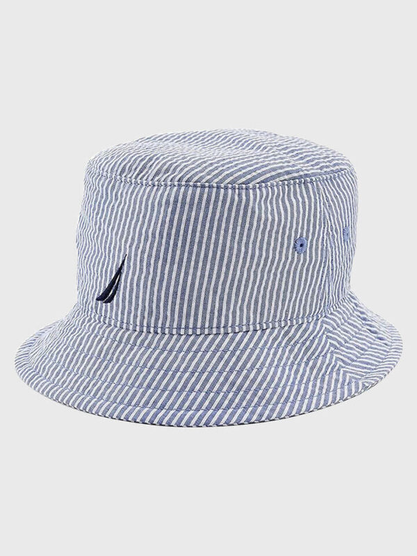 Nautica Rio Seersucker Bucket Hat