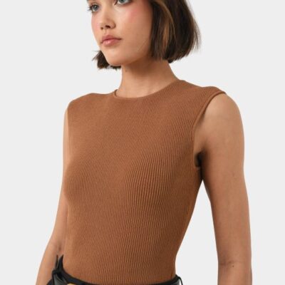 Forcast Viviana Sleeveless Knit Top