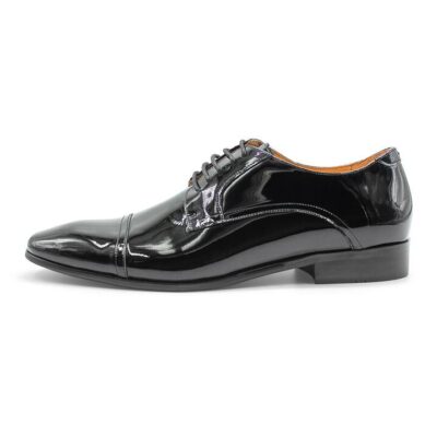 Black Patent Dinner Shoe 11 - Peter Jackson