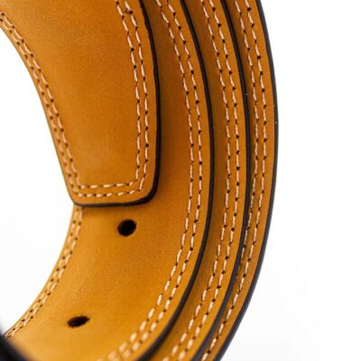 Black Leather Belt 92 - Peter Jackson