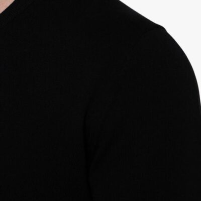 Arco Black Merino V-Neck Knit 3XL - Peter Jackson