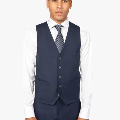 Cayman Navy Twill Vest 104 - Peter Jackson
