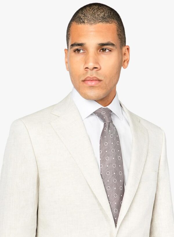 Verona Sand Linen Jacket  - Peter Jackson