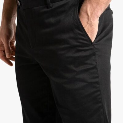 Brera Black Cotton Chino 108 - Peter Jackson