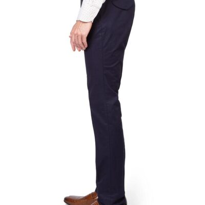 Brera Navy Cotton Chino 100 - Peter Jackson