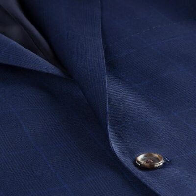 Brad Royal Blue Glencheck Jacket  - Peter Jackson