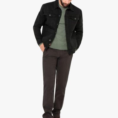 Alessio Dark Olive Denim Jacket XXL - Peter Jackson