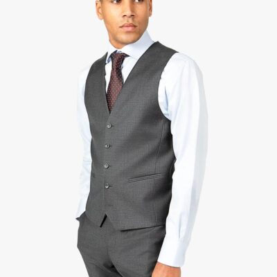 Cayman Grey Twill Vest 104 - Peter Jackson