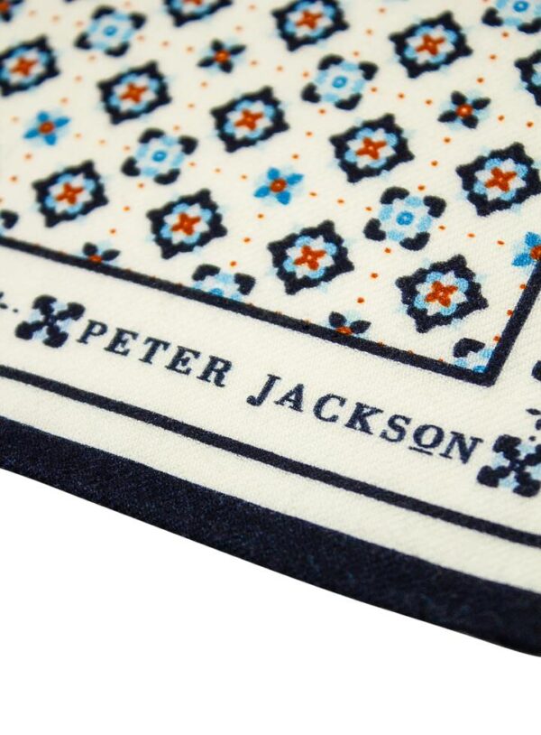 Royal Blue Medley Pocket Square  - Peter Jackson