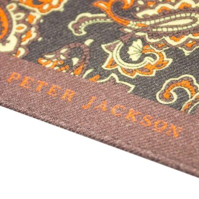 Autumn Paisley Pocket Square  - Peter Jackson